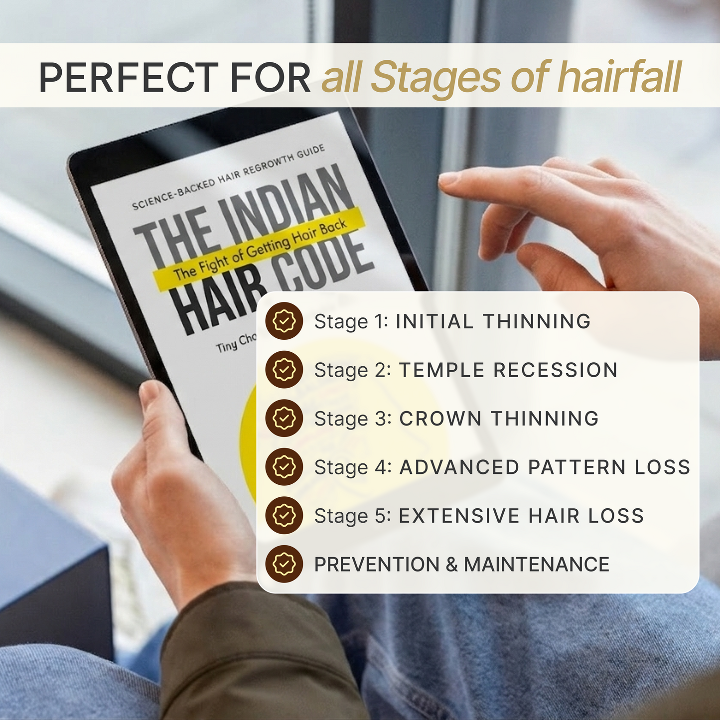 The Definitive Guide for Every Indian Man Facing Hair Loss